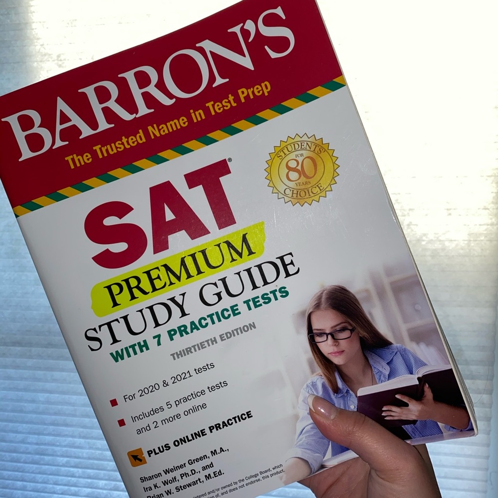 Barron's Test Prep: SAT Premium Study Guide with 7 Practice Tests (Edition 30)
